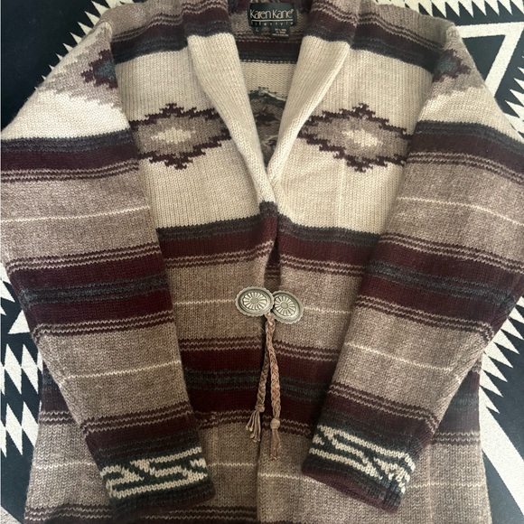 Karen Kane Sweaters - Karen Kane Multicolor Wool Cardigan
